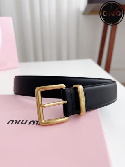 064 ONO miumiu belt 2025 new arrival top version & factory direct