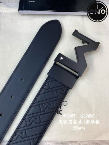 084 ONO montblanc belt 2025 new arrival top version & factory direct