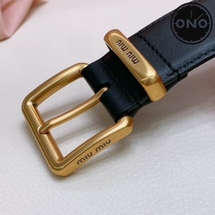 100 ONO miumiu belt 2025 new arrival top version & factory direct