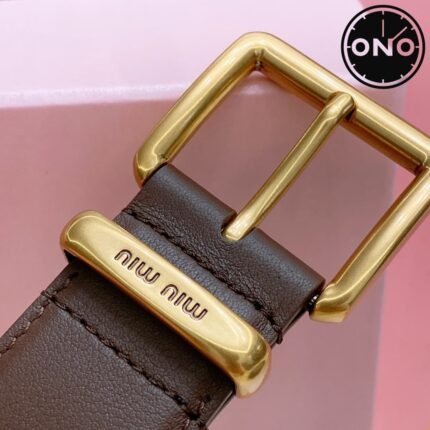 102 ONO miumiu belt 2025 new arrival top version & factory direct