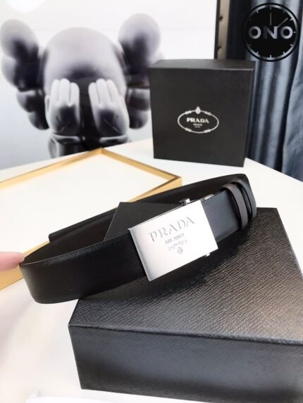 023 ONO prada belt 2025 new arrival top version & factory direct