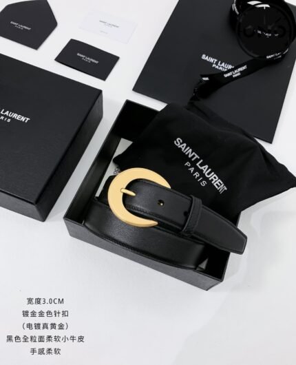 124 ONO ysl belt 2025 new arrival top version & factory direct