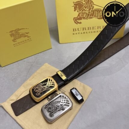032 ONO burberry belt 2025 new arrival top version & factory direct