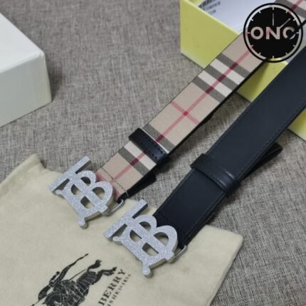 083 ONO burberry belt 2025 new arrival top version & factory direct