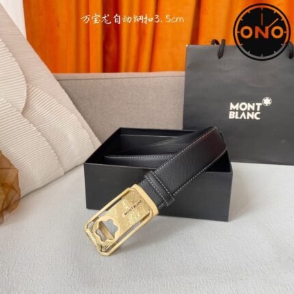 087 ONO montblanc belt 2025 new arrival top version & factory direct