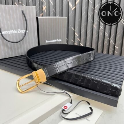 045 ONO zegna belt 2025 new arrival top version & factory direct