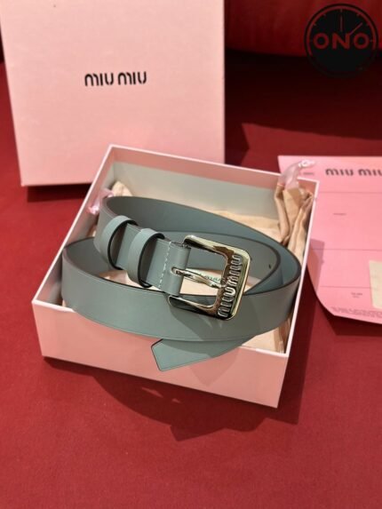 085 ONO miumiu belt 2025 new arrival top version & factory direct