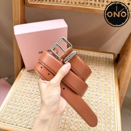 033 ONO miumiu belt 2025 new arrival top version & factory direct