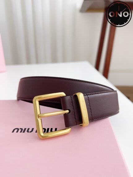 061 ONO miumiu belt 2025 new arrival top version & factory direct