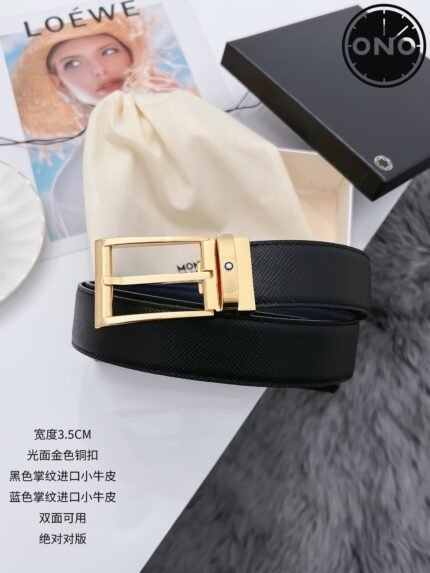 139 ONO montblanc belt 2025 new arrival top version & factory direct