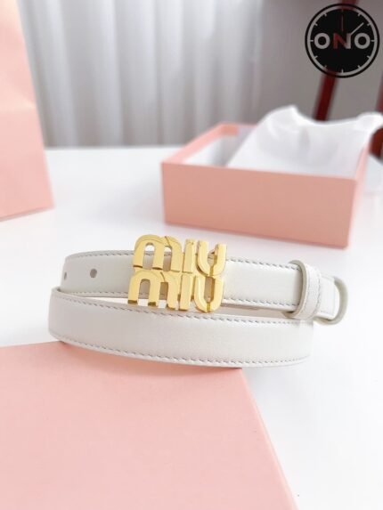 020 ONO miumiu belt 2025 new arrival top version & factory direct