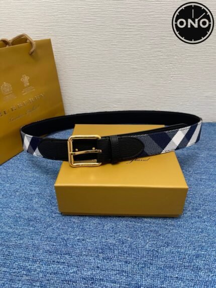 012 ONO burberry belt 2025 new arrival top version & factory direct